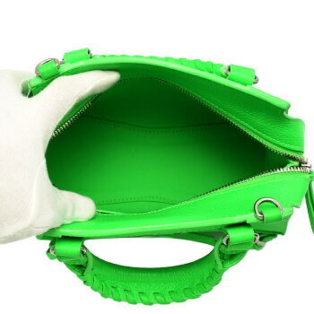 Balenciaga Neo Classic City Green Neogreen Leather Handbag Shoulder Bag - Picture 5 of 10